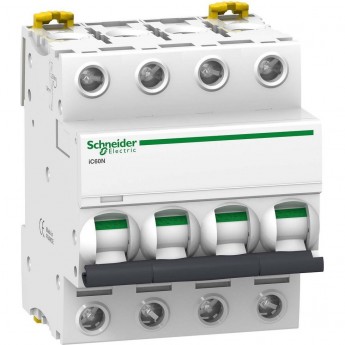 Автоматический выключатель SCHNEIDER ELECTRIC ACTI 9 iC60N 4П 20A C