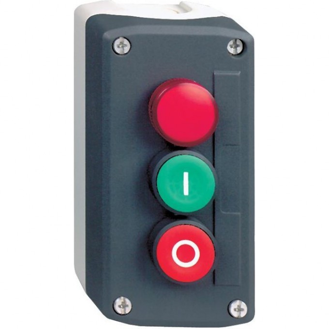Кнопочный пост SCHNEIDER ELECTRIC HARMONY 2 кнопки с возвратом, с подсветкой XALD363M Кнопочный пост SCHNEIDER ELECTRIC HARMONY 2 кнопки с возвратом, с подсветкой XALD363M