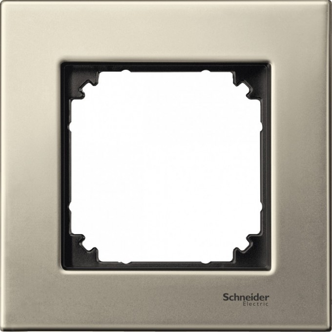 1-постовая рамка SCHNEIDER ELECTRIC MERTEN M-ELEGANCE металлическая, ТИТАН, SM MTN403105 1-постовая рамка SCHNEIDER ELECTRIC MERTEN M-ELEGANCE металлическая, ТИТАН, SM MTN403105