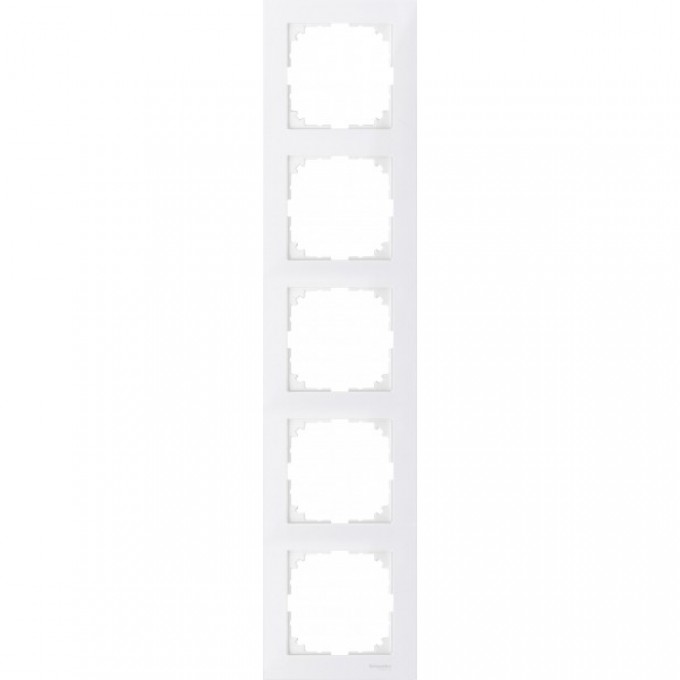 5-постовая рамка SCHNEIDER ELECTRIC MERTEN M-PURE, ПОЛ.БЕЛЫЙ, SM MTN4050-3619 5-постовая рамка SCHNEIDER ELECTRIC MERTEN M-PURE, ПОЛ.БЕЛЫЙ, SM MTN4050-3619