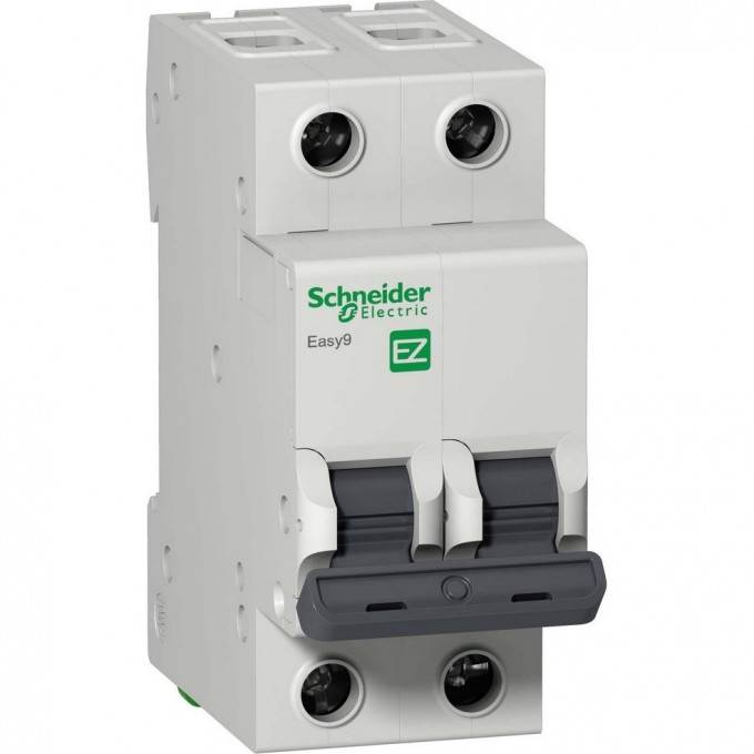 Автоматический выключатель SCHNEIDER ELECTRIC EASY9 2П 6А С 4,5кА 230В =S= EZ9F34206 Автоматический выключатель SCHNEIDER ELECTRIC EASY9 2П 6А С 4,5кА 230В =S= EZ9F34206