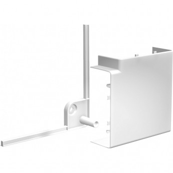 Угол плоский SCHNEIDER ELECTRIC OPTILINE 75Х55ММ OL45, RAL9003