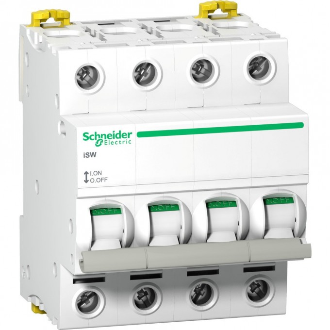 Выключатель нагрузки SCHNEIDER ELECTRIC ACTI 9 iSW 4П 40A A9S65440 Выключатель нагрузки SCHNEIDER ELECTRIC ACTI 9 iSW 4П 40A A9S65440