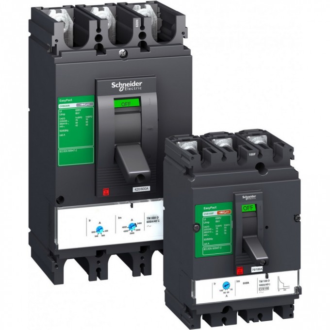 Автоматический выключатель 3P SCHNEIDER ELECTRIC EASYPACT CVS100N 50КА TM63D LV510475 Автоматический выключатель 3P SCHNEIDER ELECTRIC EASYPACT CVS100N 50КА TM63D LV510475