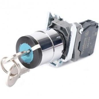 Переключатель модульный SCHNEIDER SB4 22мм с фиксацией ключ 1НО