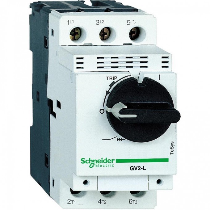 Автоматический выключатель с магнитным расцепителем SCHNEIDER ELECTRIC TESYS 1A GV2L05 Автоматический выключатель с магнитным расцепителем SCHNEIDER ELECTRIC TESYS 1A GV2L05