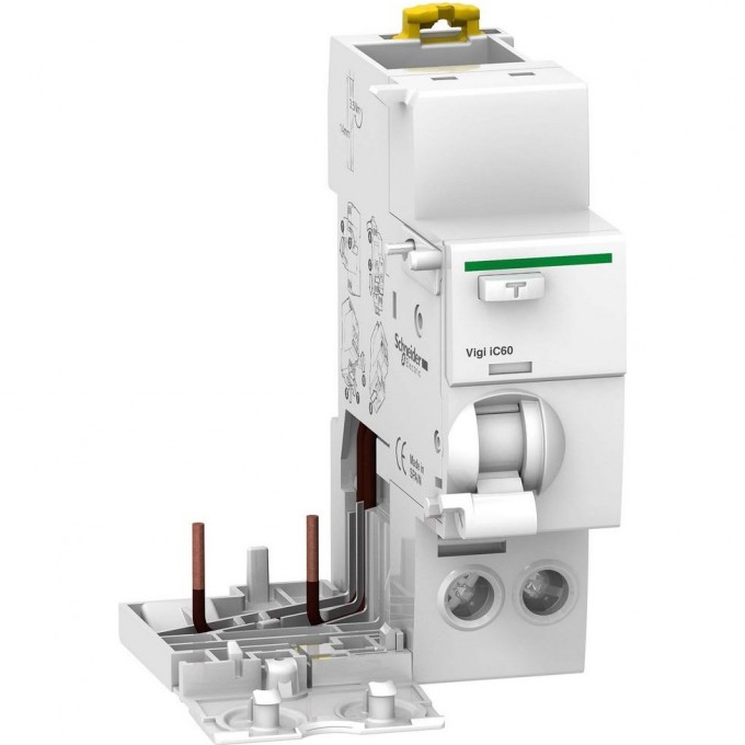 Блок дифференциальной защиты SCHNEIDER ELECTRIC ACTI 9 VIGI iC60 2П 25A 30mA A-ТИП A9V51225 Блок дифференциальной защиты SCHNEIDER ELECTRIC ACTI 9 VIGI iC60 2П 25A 30mA A-ТИП A9V51225