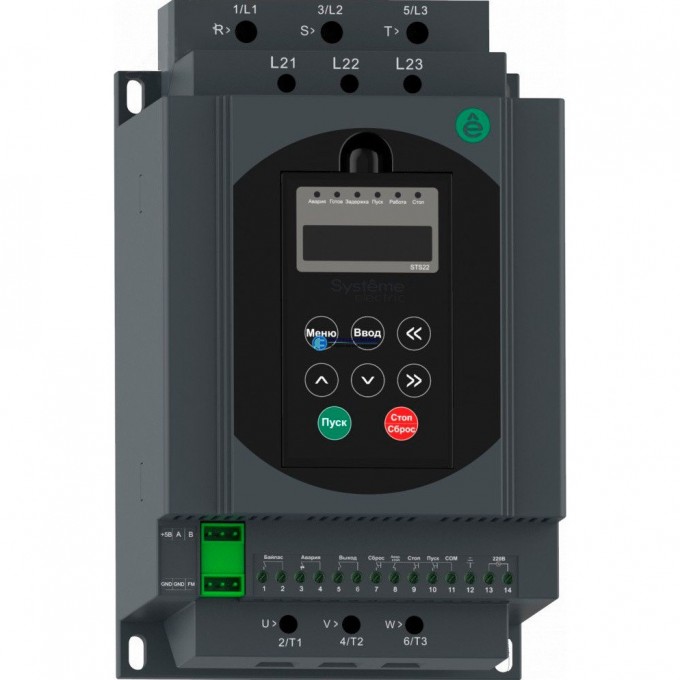 Устройство плавного пуска SCHNEIDER ELECTRIC STS22 30кВт 400В STS22D30N4 Устройство плавного пуска SCHNEIDER ELECTRIC STS22 30кВт 400В STS22D30N4