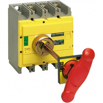 Выносная поворотная рукоятка SCHNEIDER ELECTRIC COMPACT черная КА (INS320/630)